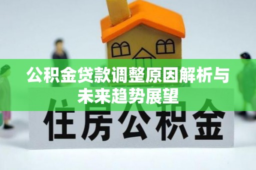青秀公积金贷款调整原因解析与未来趋势展望