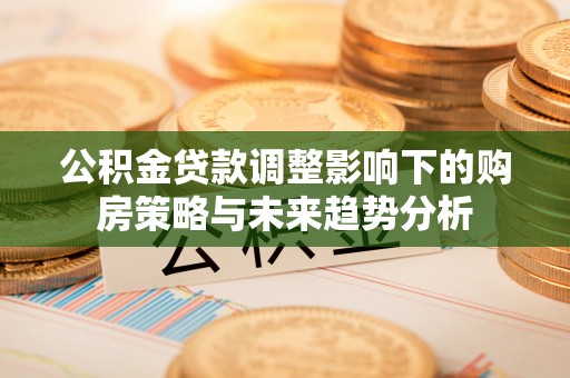 青秀公积金贷款调整影响下的购房策略与未来趋势分析