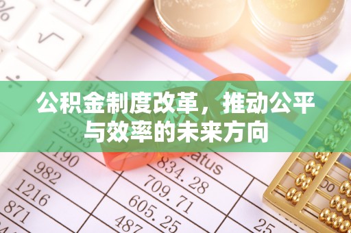 青秀公积金制度改革，推动公平与效率的未来方向