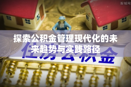 青秀探索公积金管理现代化的未来趋势与实践路径