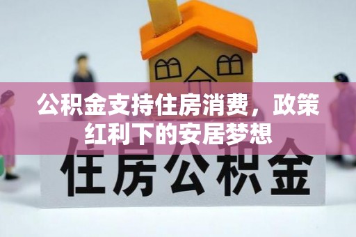 青秀公积金支持住房消费，政策红利下的安居梦想